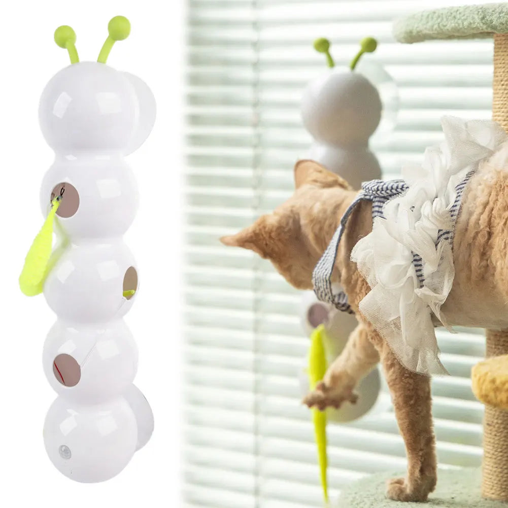 WhirlTail™ – Raupen-Spielzeug für Katzen | 50% RABATT