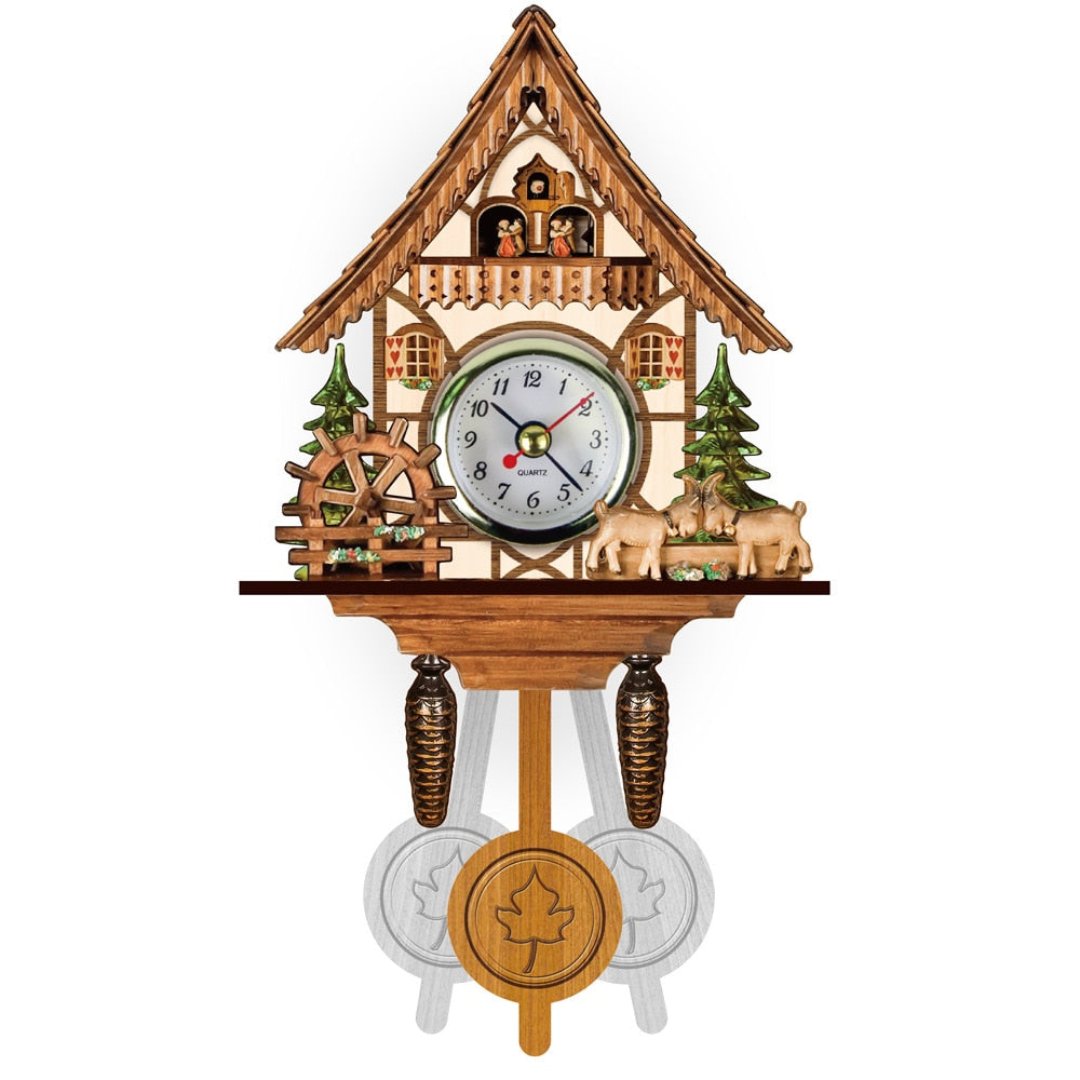 CuckooCraft - Retro Kuckucks-Wanduhr | 50% RABATT