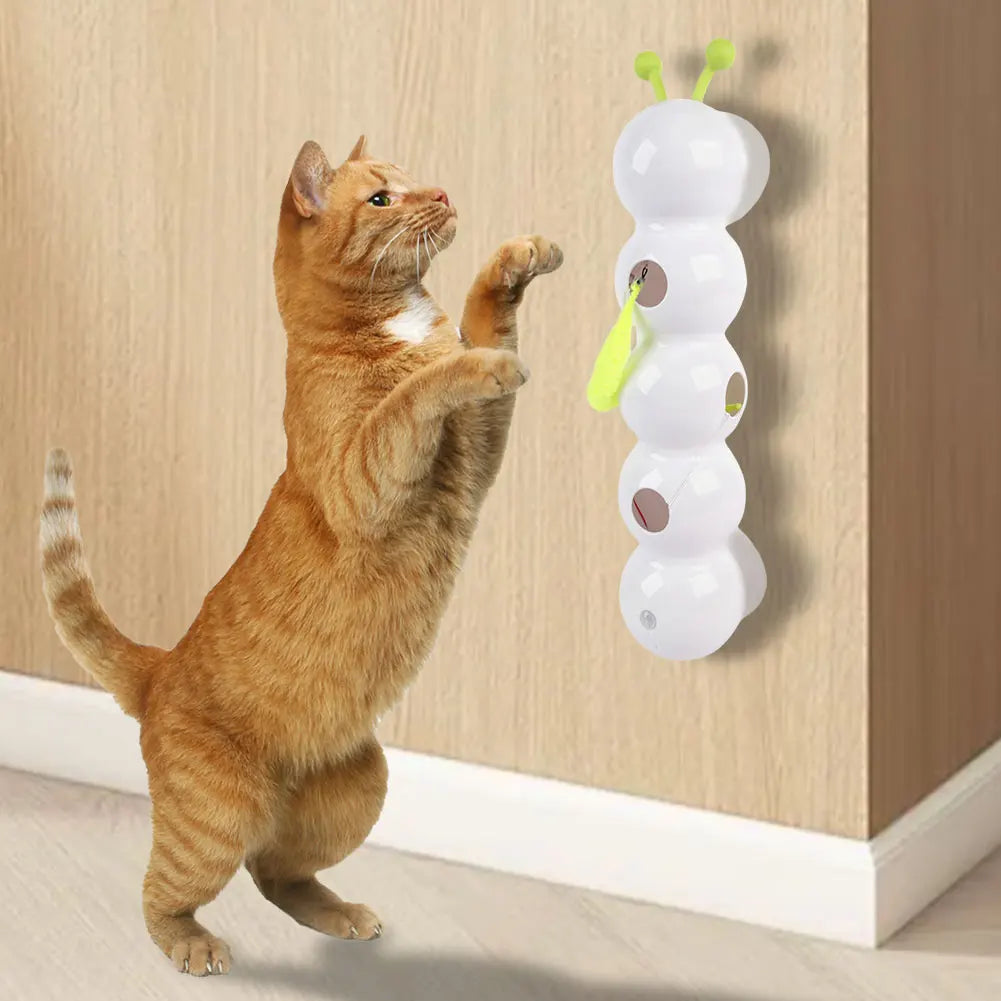WhirlTail™ – Raupen-Spielzeug für Katzen | 50% RABATT