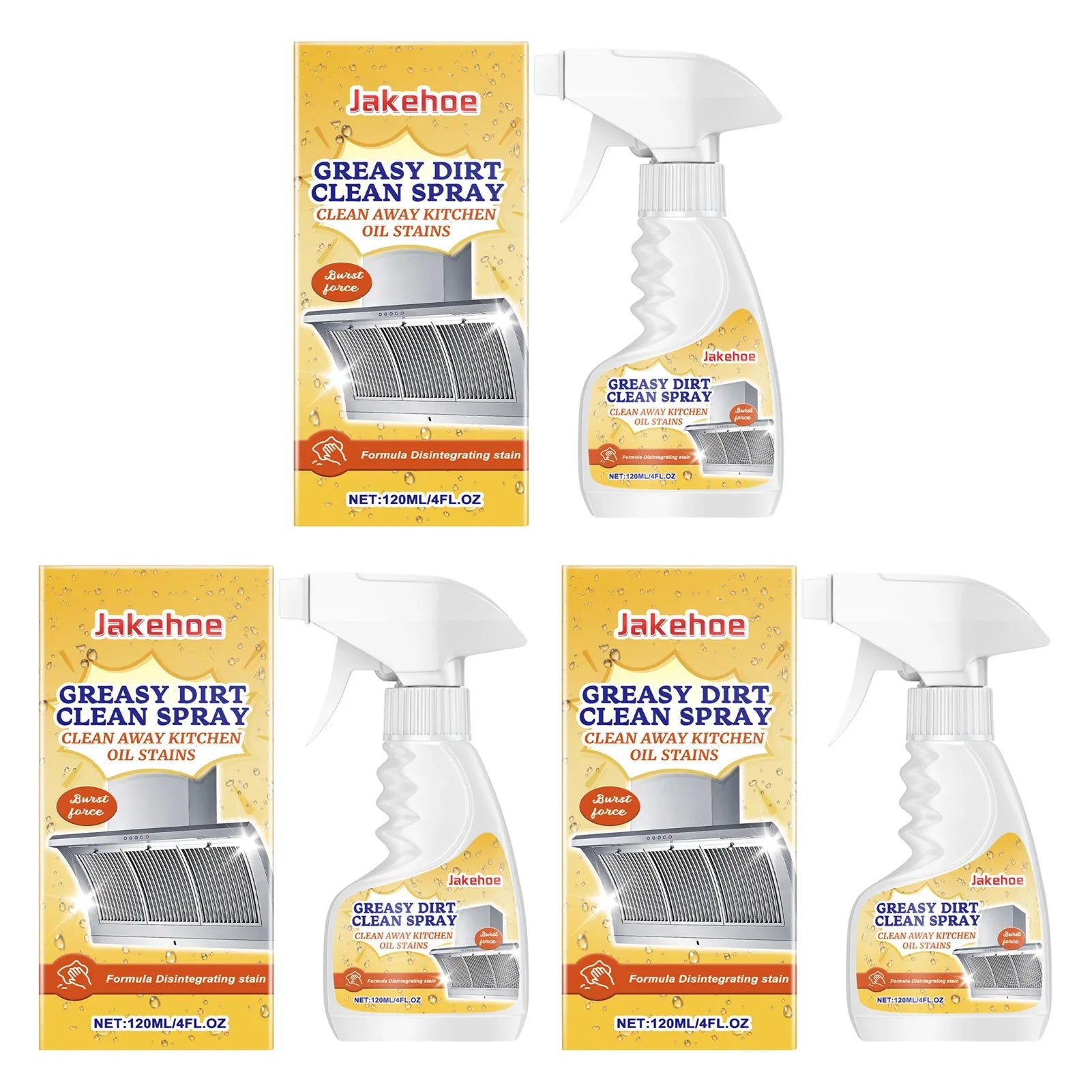 GreaseOff Pro™ – Kraftvolles Küchen-Öl- & Fettentferner-Spray 120ml | 1+1 GRATIS