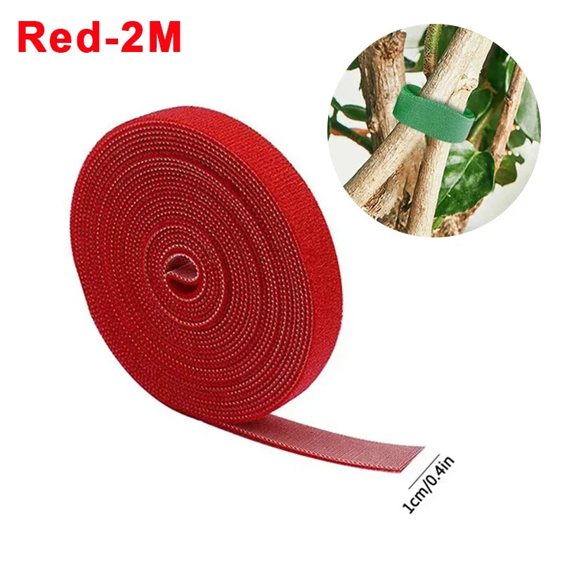 Nylon Kabelbinder - Wiederverwendbar und Selbstklebend für Gartenpflege