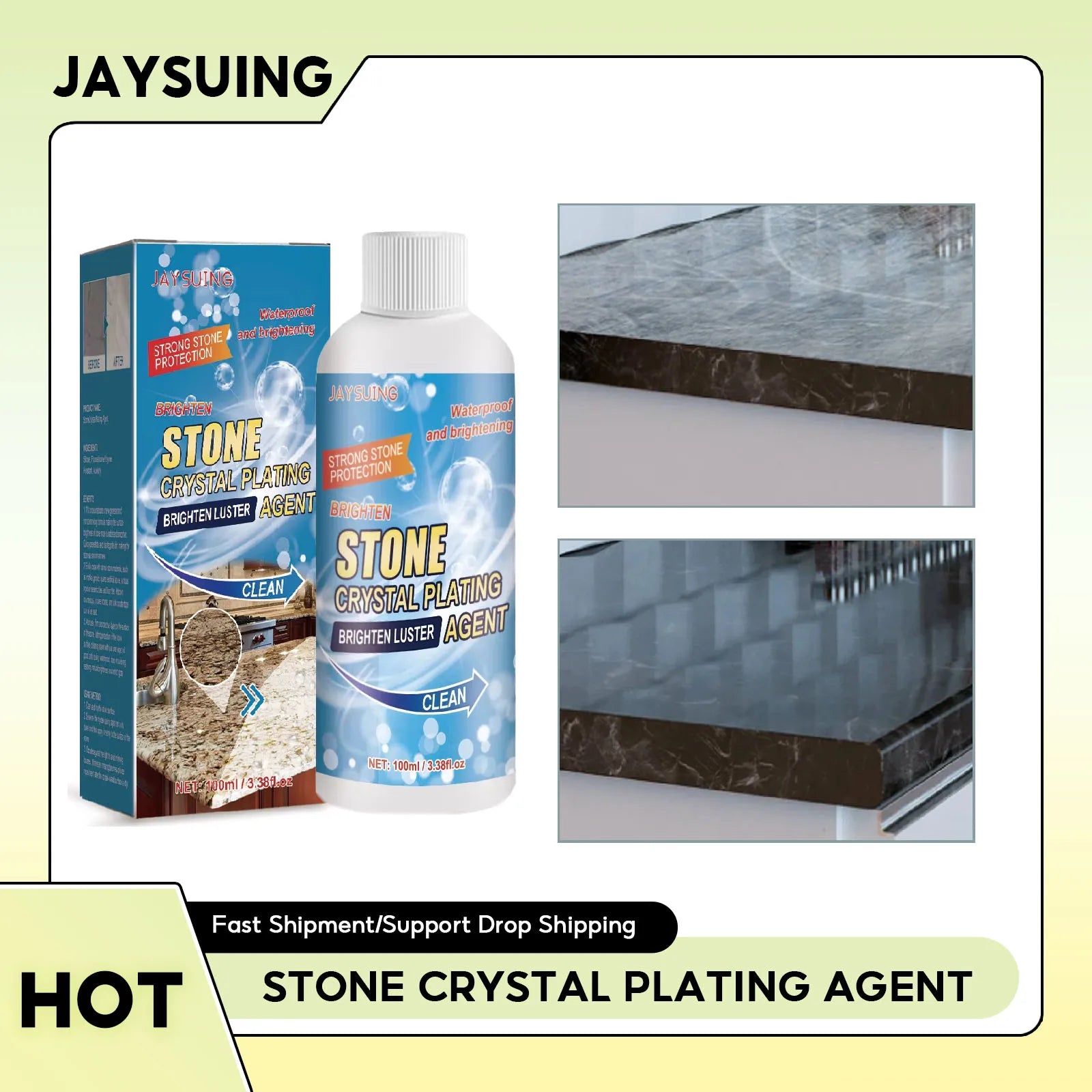 StoneClean™ – Effektiver Stein-Fleckenentferner 100ml | 1+1 GRATIS