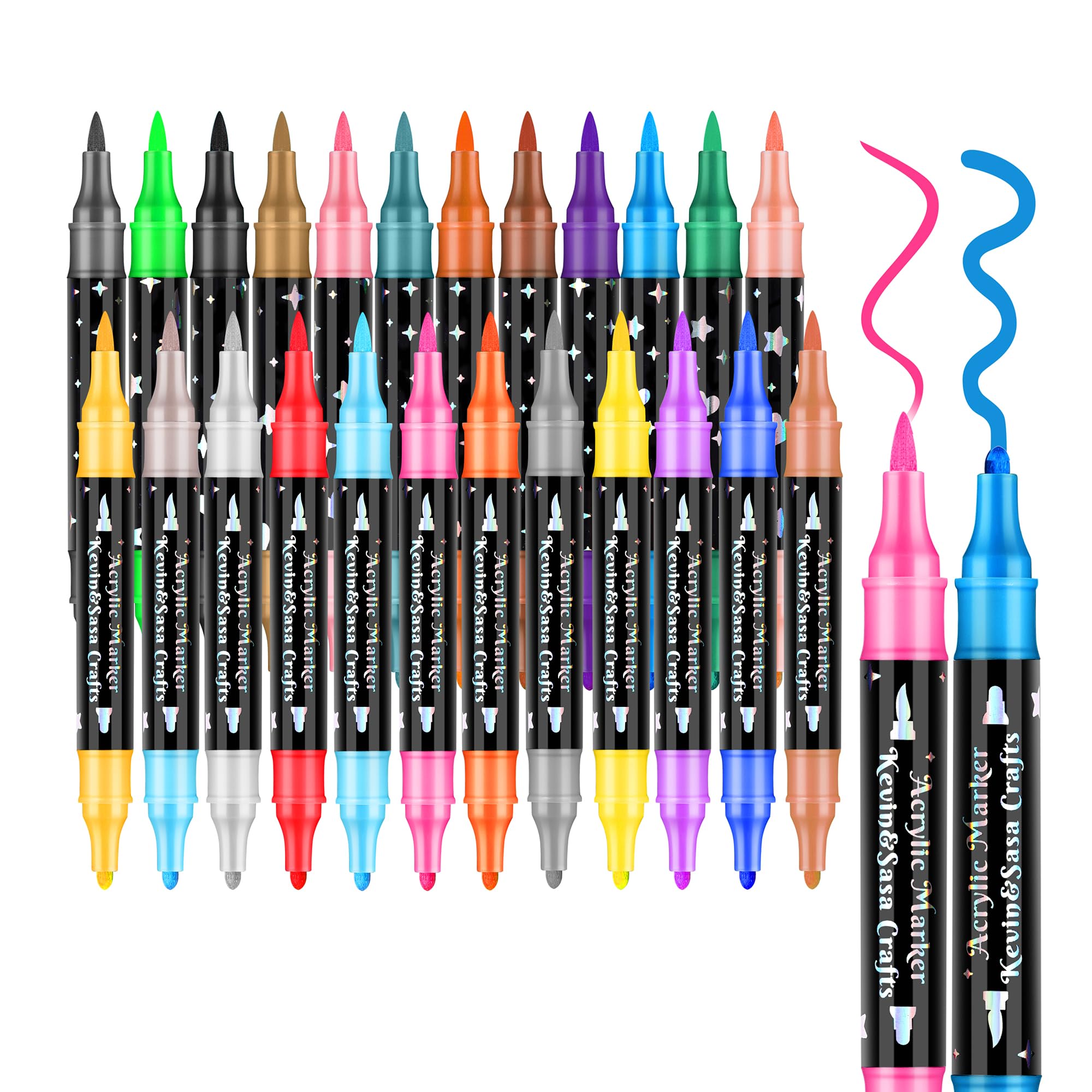 SparkArt – Glitzer-Marker mit zwei Spitzen