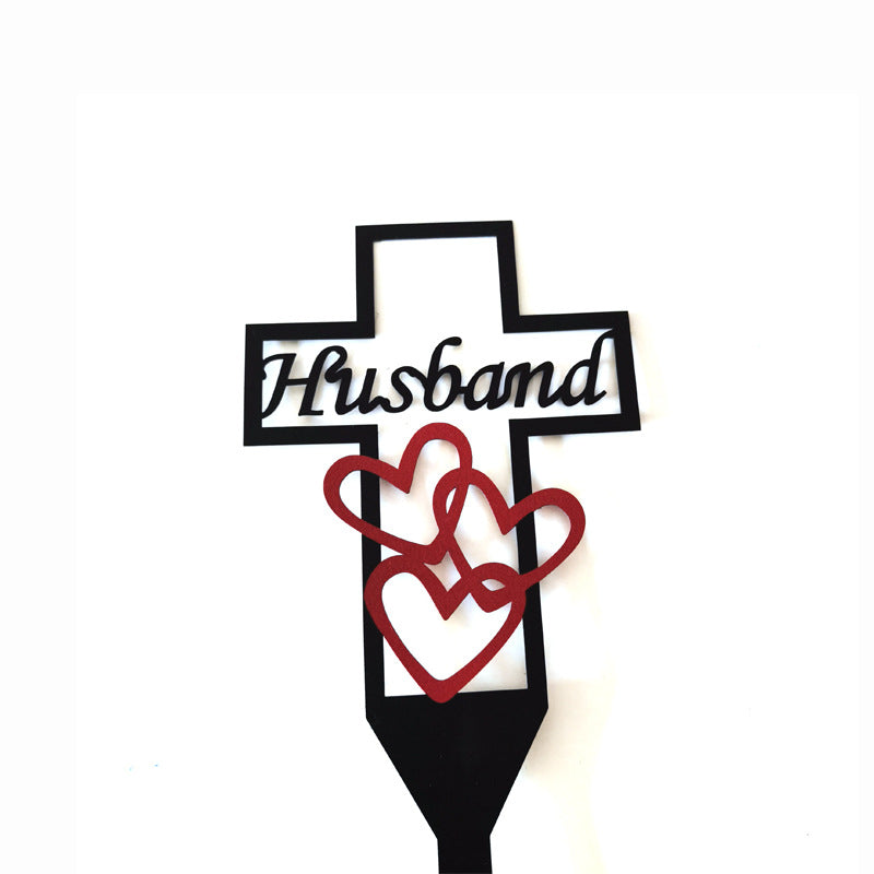 Variant image for Gedenkkreuz - Hochwertiges Metallkreuz Für Ewige Erinnerung & Trost-16