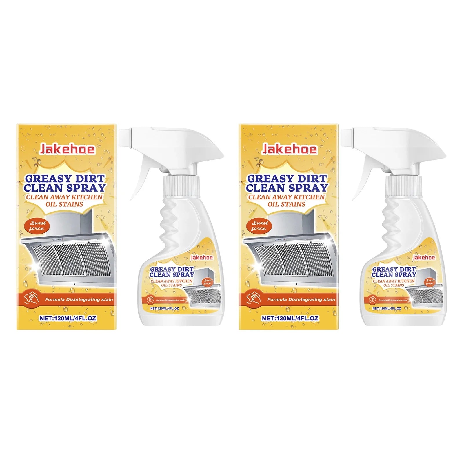 GreaseOff Pro™ – Kraftvolles Küchen-Öl- & Fettentferner-Spray 120ml | 1+1 GRATIS