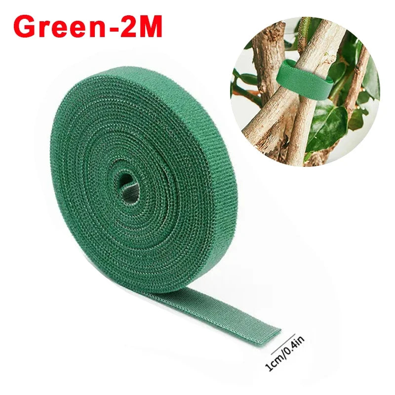 Nylon Kabelbinder - Wiederverwendbar und Selbstklebend für Gartenpflege