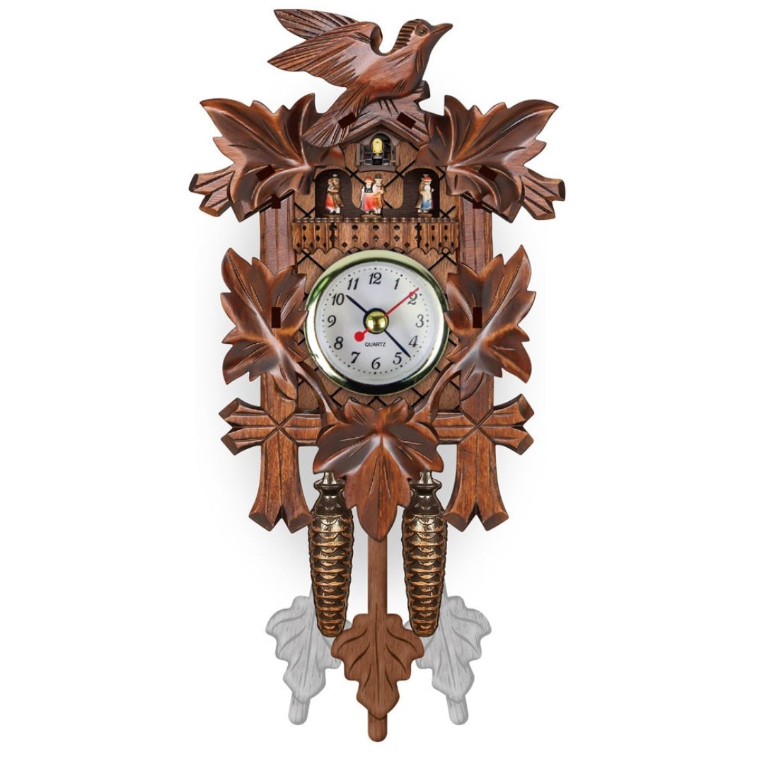 CuckooCraft - Retro Kuckucks-Wanduhr | 50% RABATT