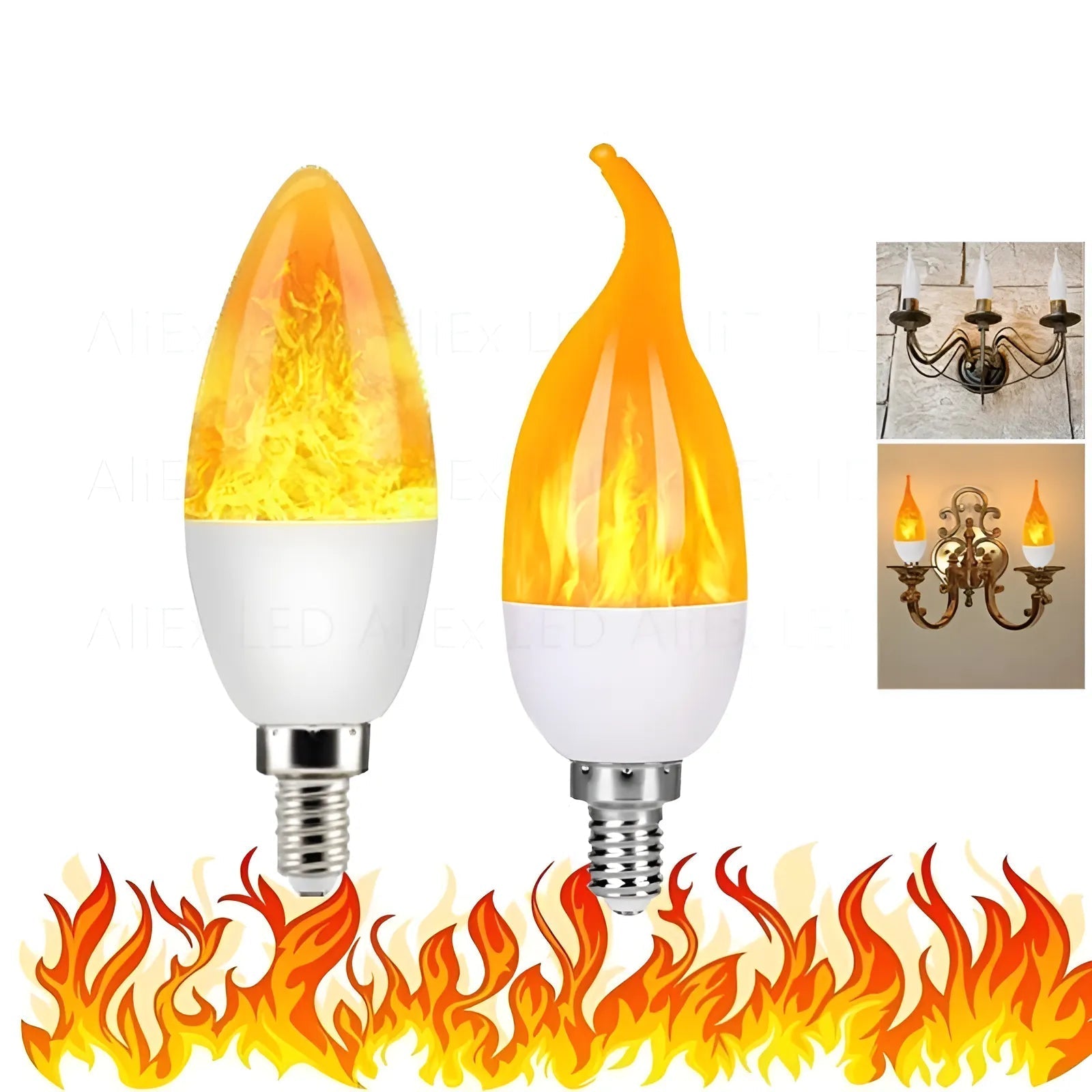 Flame Light™ LED Glühbirne  | 1+1 GRATIS