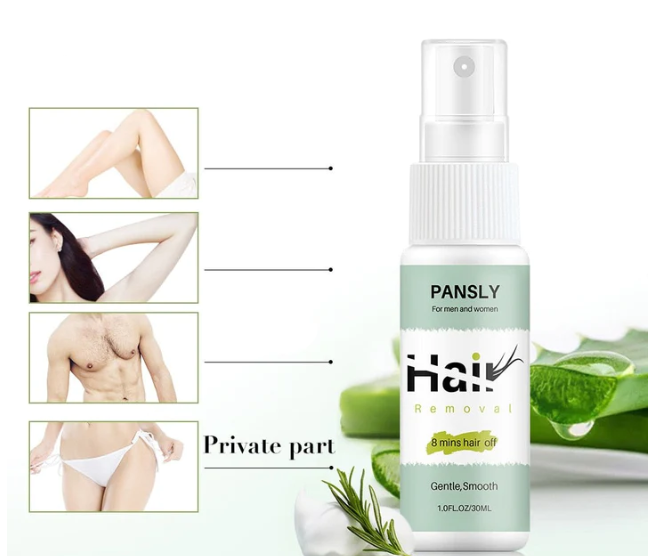 Pansly™ - 100% Natürliches Haarentfernungsspray | 1+1 GRATIS