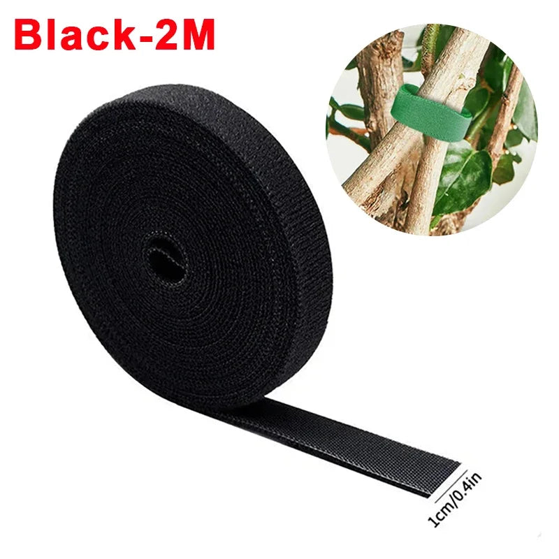 Nylon Kabelbinder - Wiederverwendbar und Selbstklebend für Gartenpflege