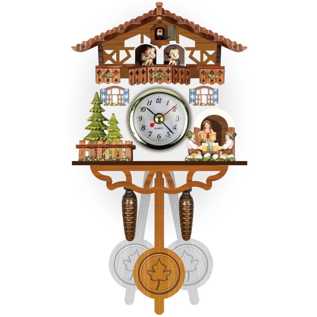 CuckooCraft - Retro Kuckucks-Wanduhr | 50% RABATT