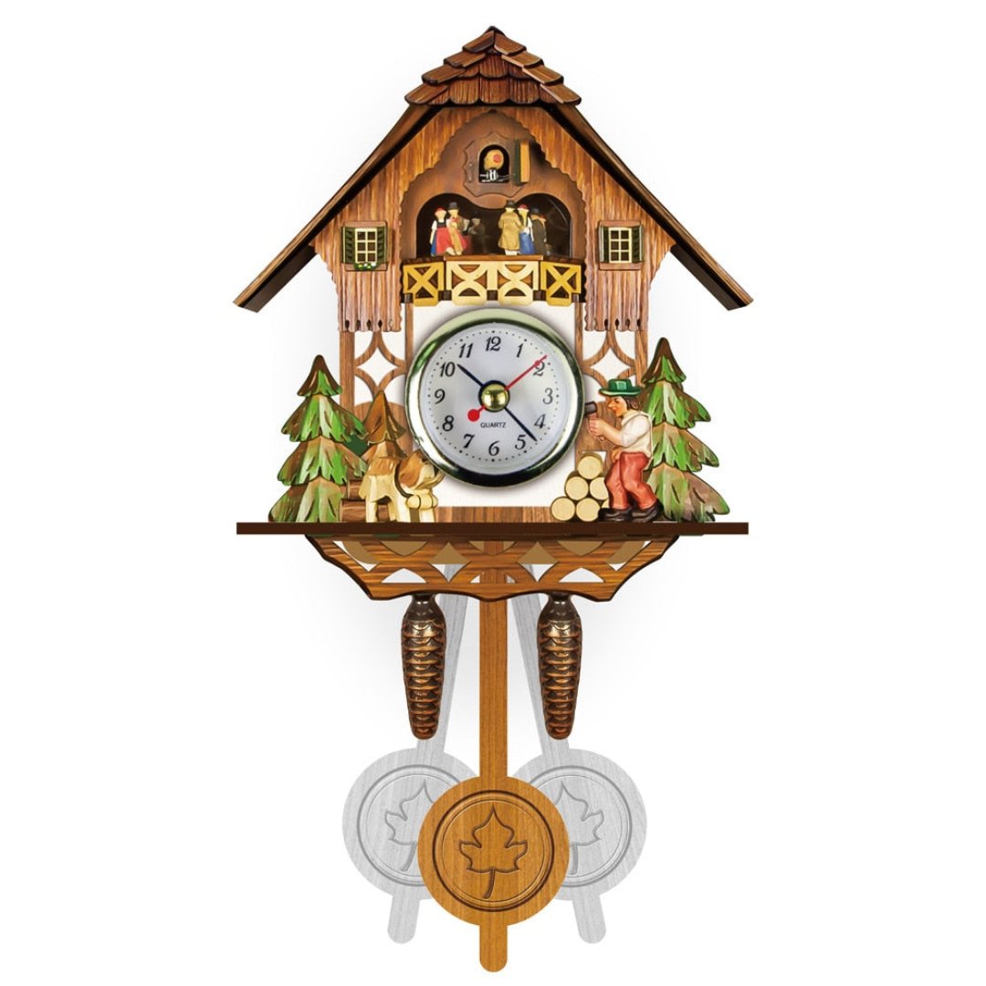 CuckooCraft - Retro Kuckucks-Wanduhr | 50% RABATT