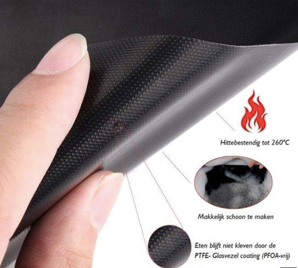 Antihaft-BBQ-Grillmatte™ | Mehr Spaß beim Grillen | 2+1 FREE