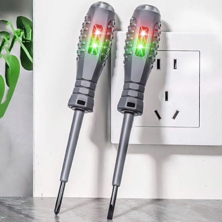 Doppelter farbiger Lichtschraubendreher elektrischer Stift