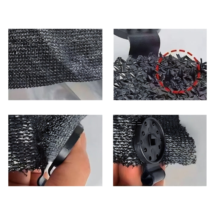 MeshFasteners™ Sichere Beschattung, nahtloser Stil (50 Stück) | 50% RABATT