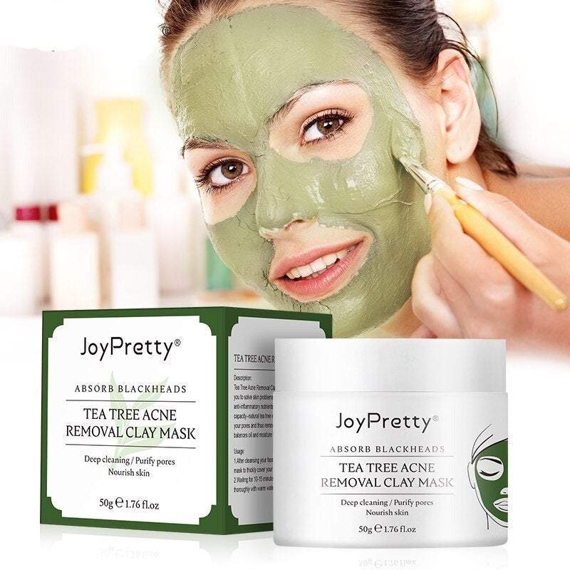 50% RABATT | Teebaum Akne Behandlung Lehm Maske