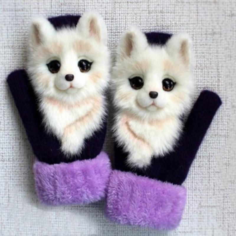 CutieMittens - 3D Warme Handschuhe  | 50% RABATT