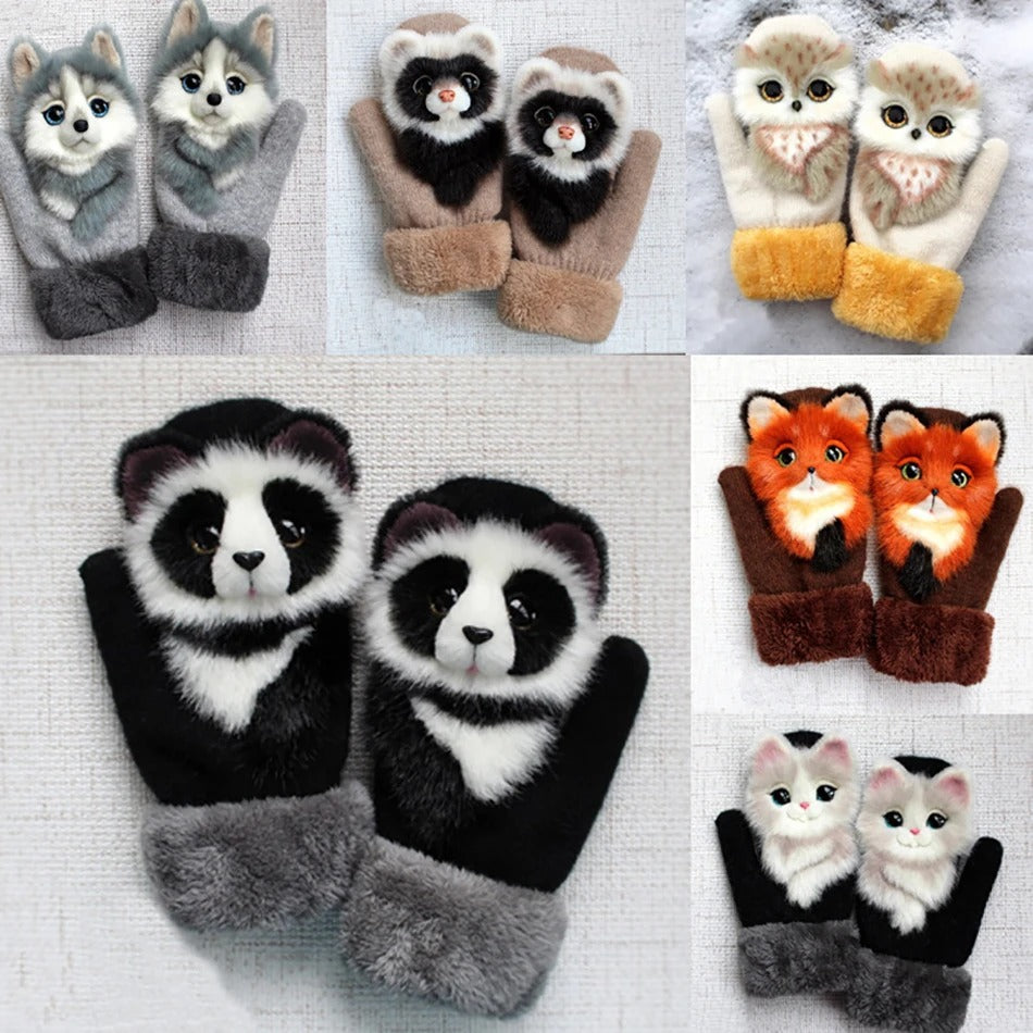 CutieMittens - 3D Warme Handschuhe  | 50% RABATT