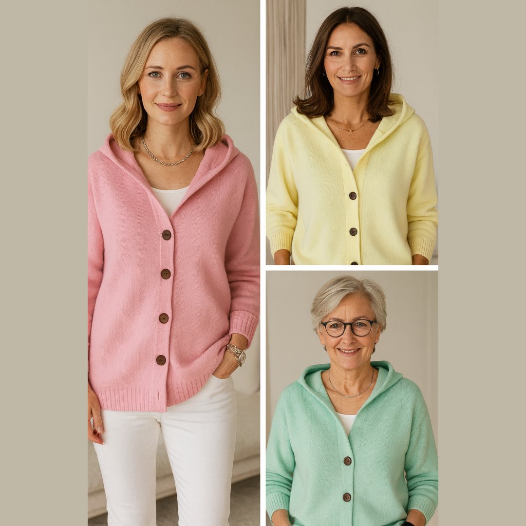 Hanneke – Bequeme  Damenstrickjacke für Jeden Tag | 50% RABATT