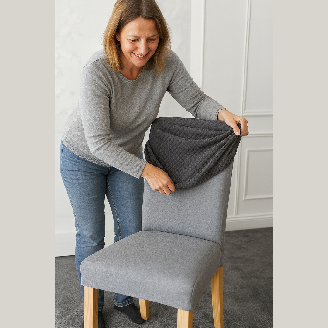 StuhlGlanz™ – Eleganter Schutz für Jeden Stuhl | 50% RABATT
