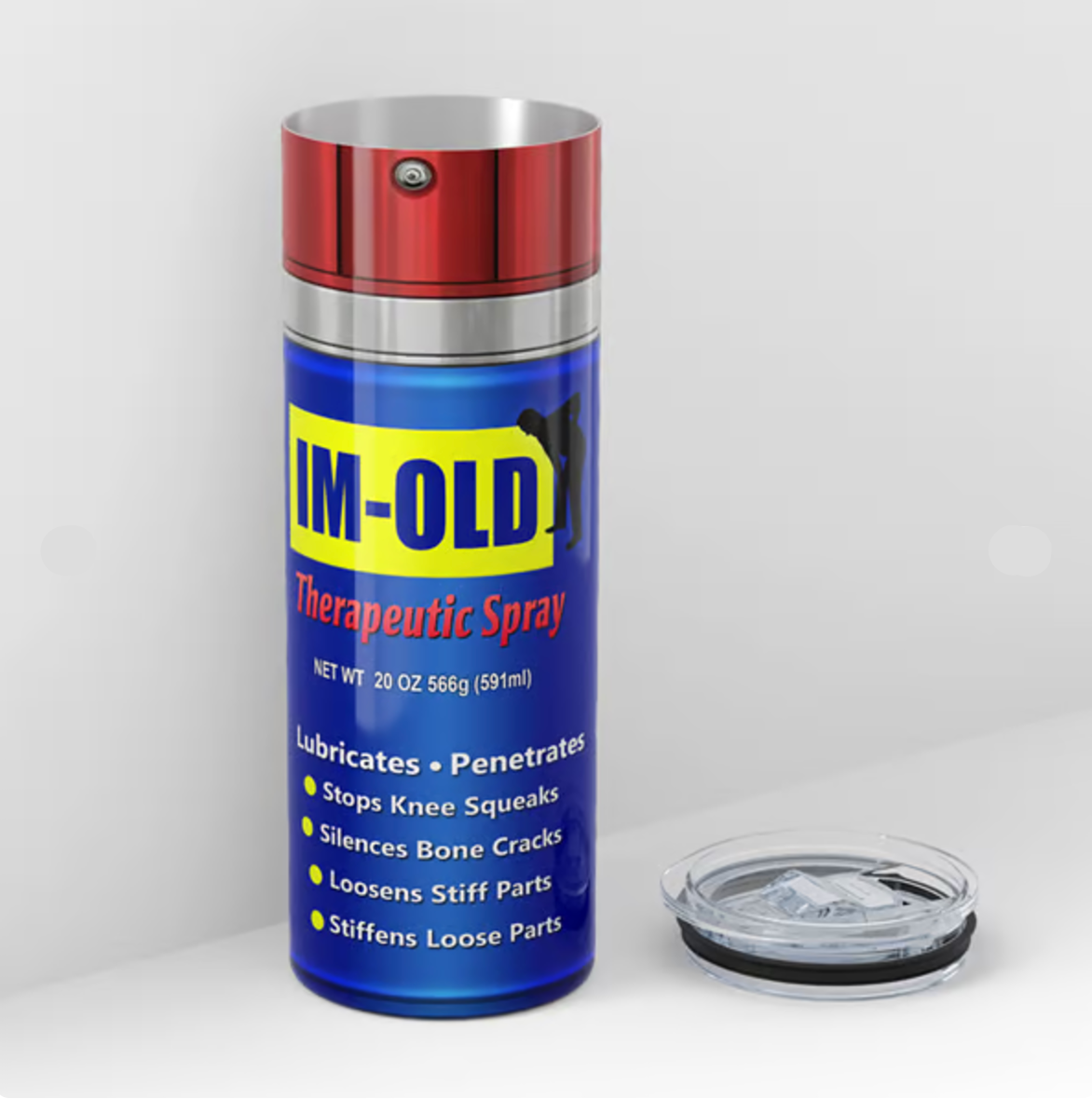 DirtyTumbler – Robuster WD-40-inspirierter Thermobecher | 50% RABATT