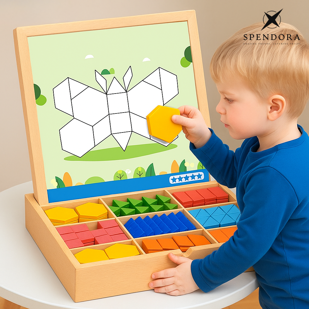 MagniPlay – Magnetisches Holzpuzzle-Spiel | 50% RABATT