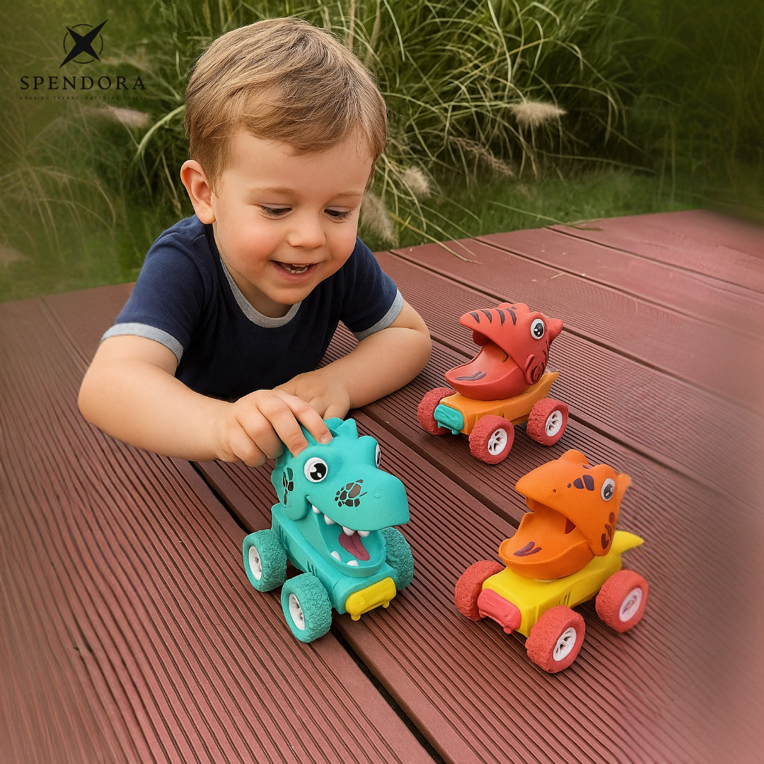 DinoRacer - Satz mit 3 Farben | 50% RABATT