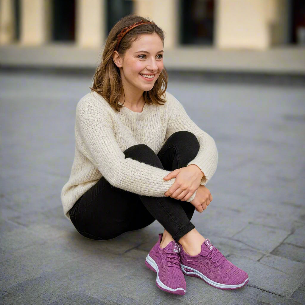 Aileen™ – Federleichter & Stylischer Damen-Sneaker  | 50% RABATT