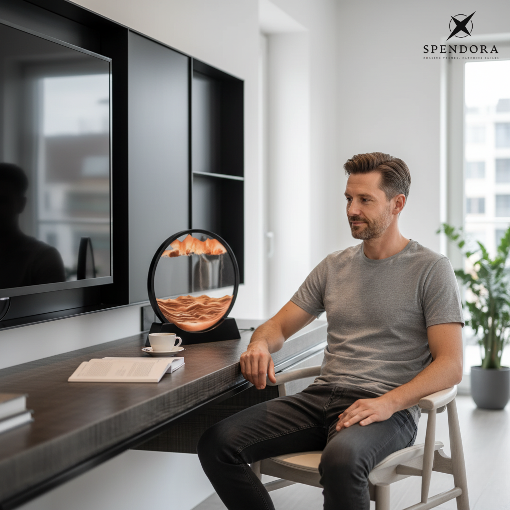 SandTraum - Perfektes Geschenk-3D-Sanduhr Tiefsee-Sand-Szene | 50% RABATT