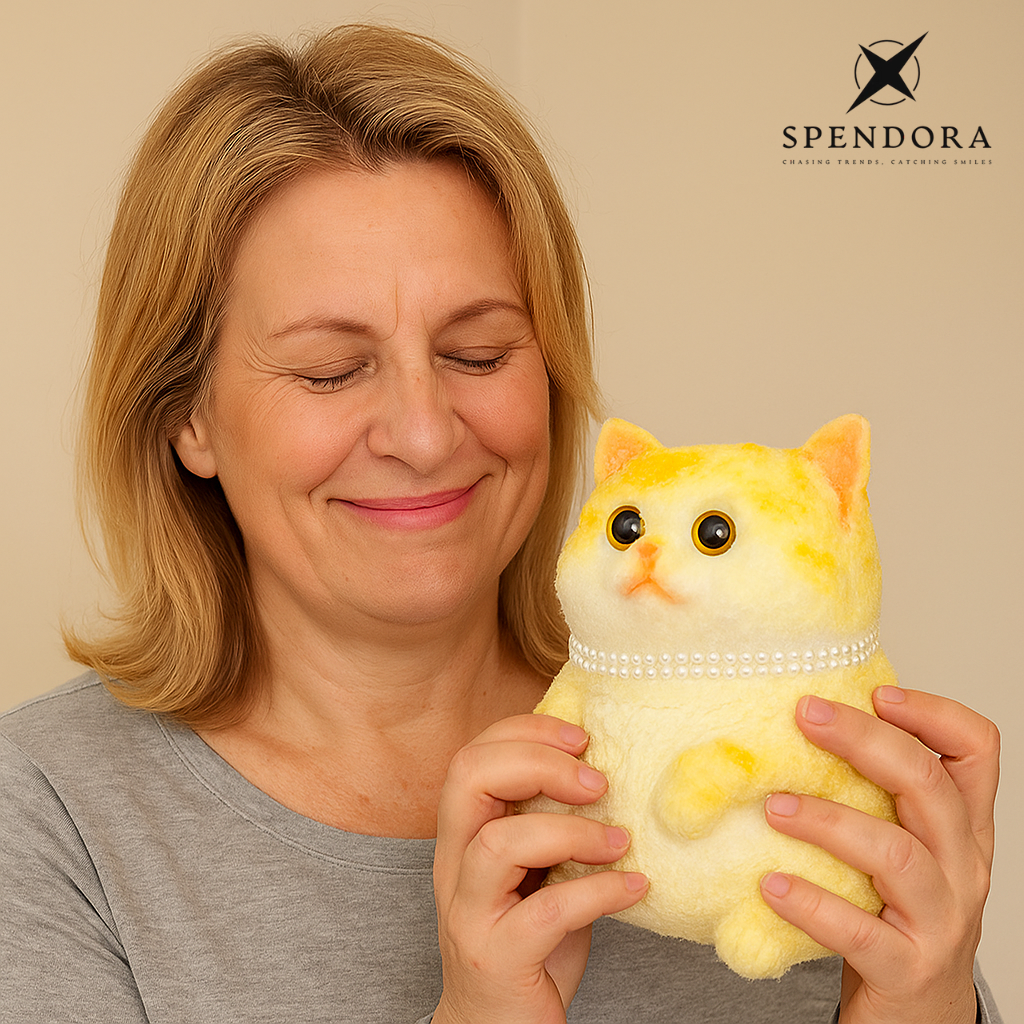 PurrEase – Weiche Anti-Stress-Katze | 50% RABATT