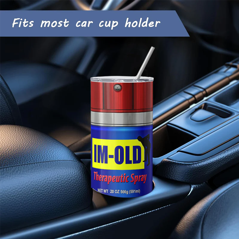 DirtyTumbler – Robuster WD-40-inspirierter Thermobecher | 50% RABATT