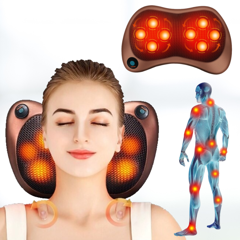50% RABATT | Multifunktionales beheiztes Massage-Kissen™