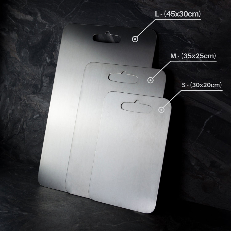 TitanBoard™ – Das ultimative Schneidebrett aus 100 % Titan