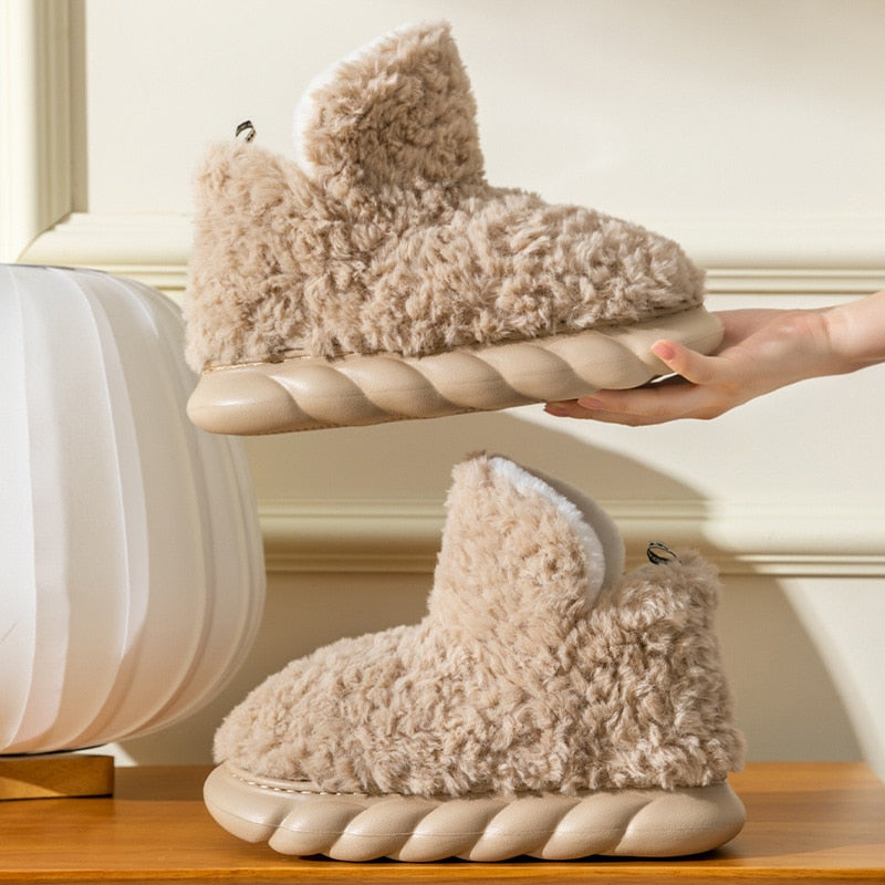 50% RABATT | Booties aus Fleece - warme Füße mit Stil