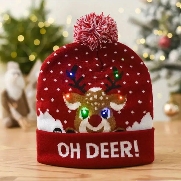 Xbeanie – Leuchtende LED-Mütze für magische Momente | 1+1  GRATIS