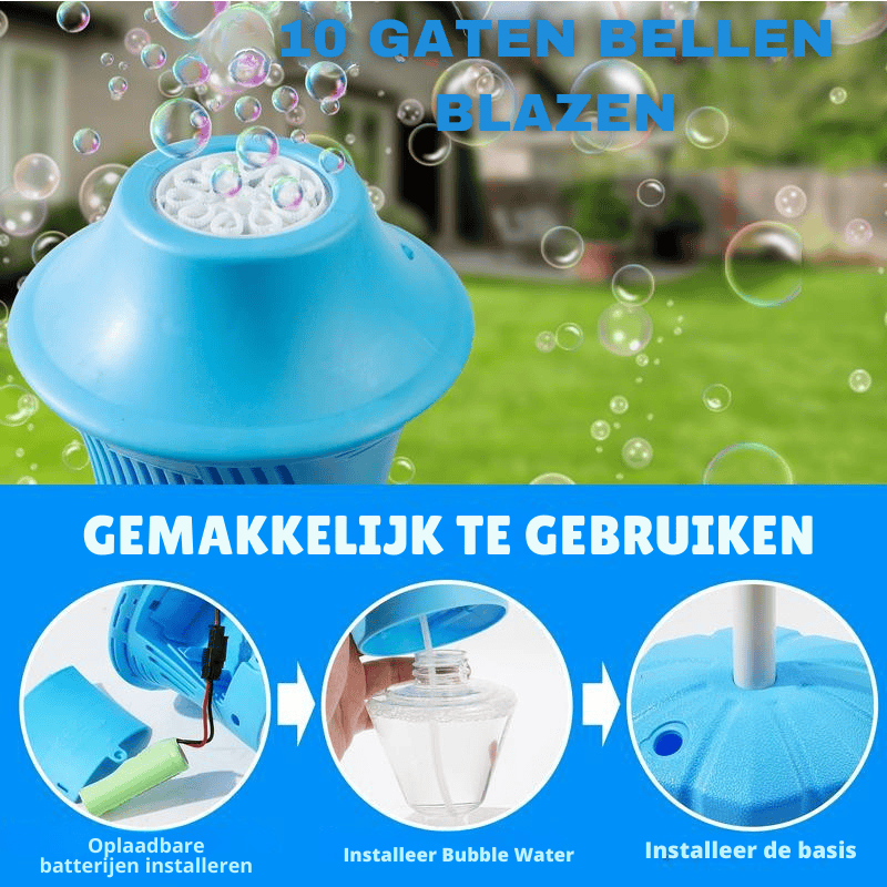 BubbleStorm™ – 20.000 Blasen pro Minute | 50% RABATT