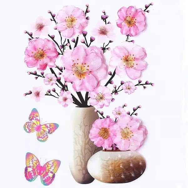 DecoBloom™ – 3D Vasen-Sticker | 1+2 GRATIS