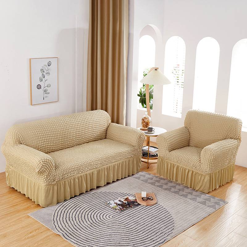 LuxLace™ Premium Seersucker Sofabezug | 50% RABATT