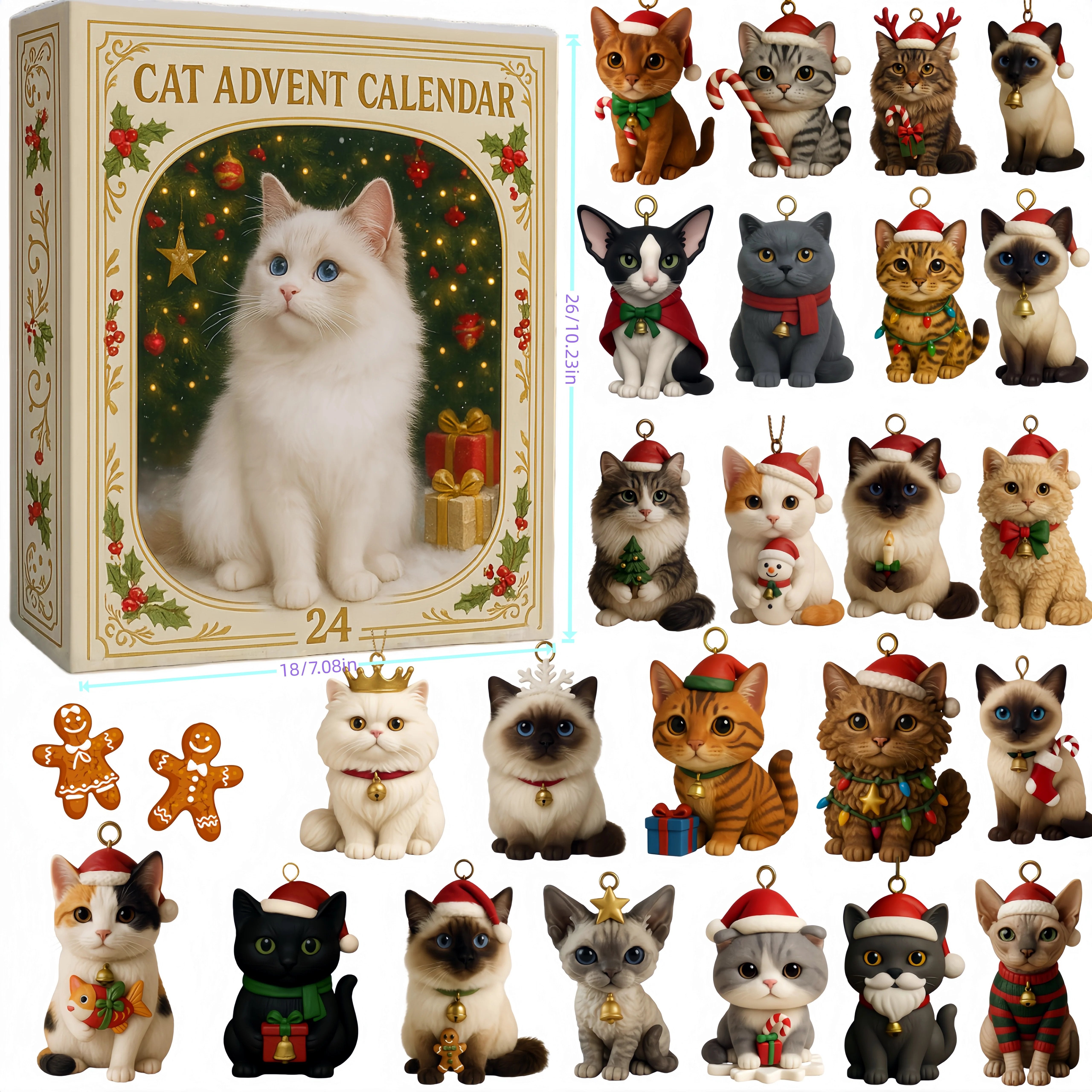 Purrfect Christmas – Adventskalender für Katzenliebhaber