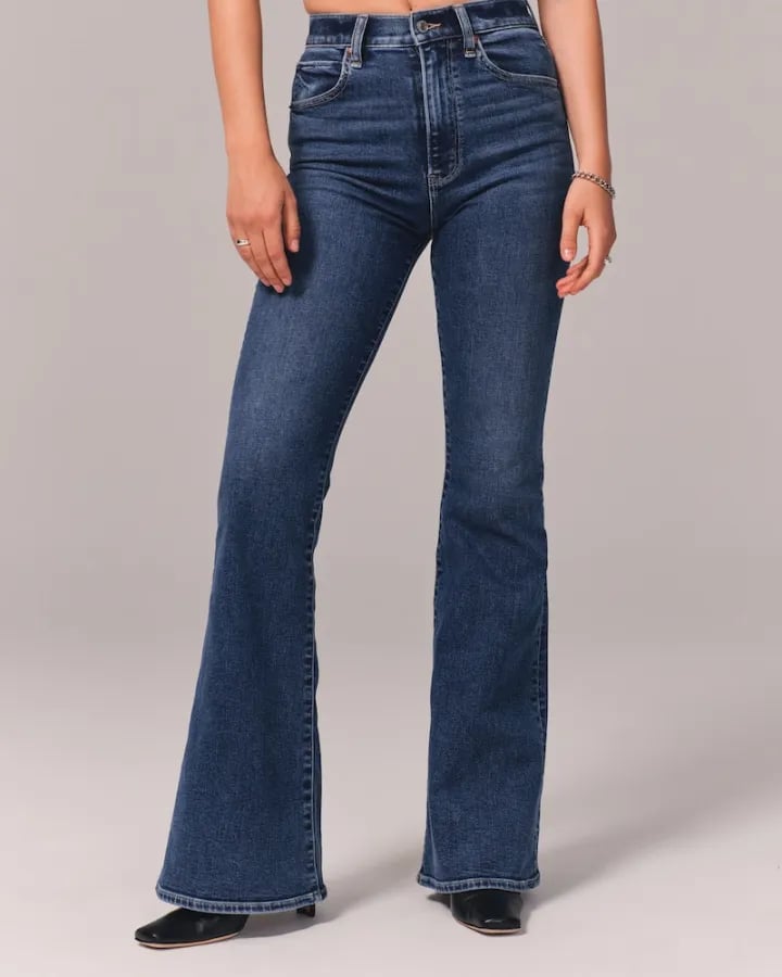 2023 High Stretch Flare Jeans - Bis 65% RABATT