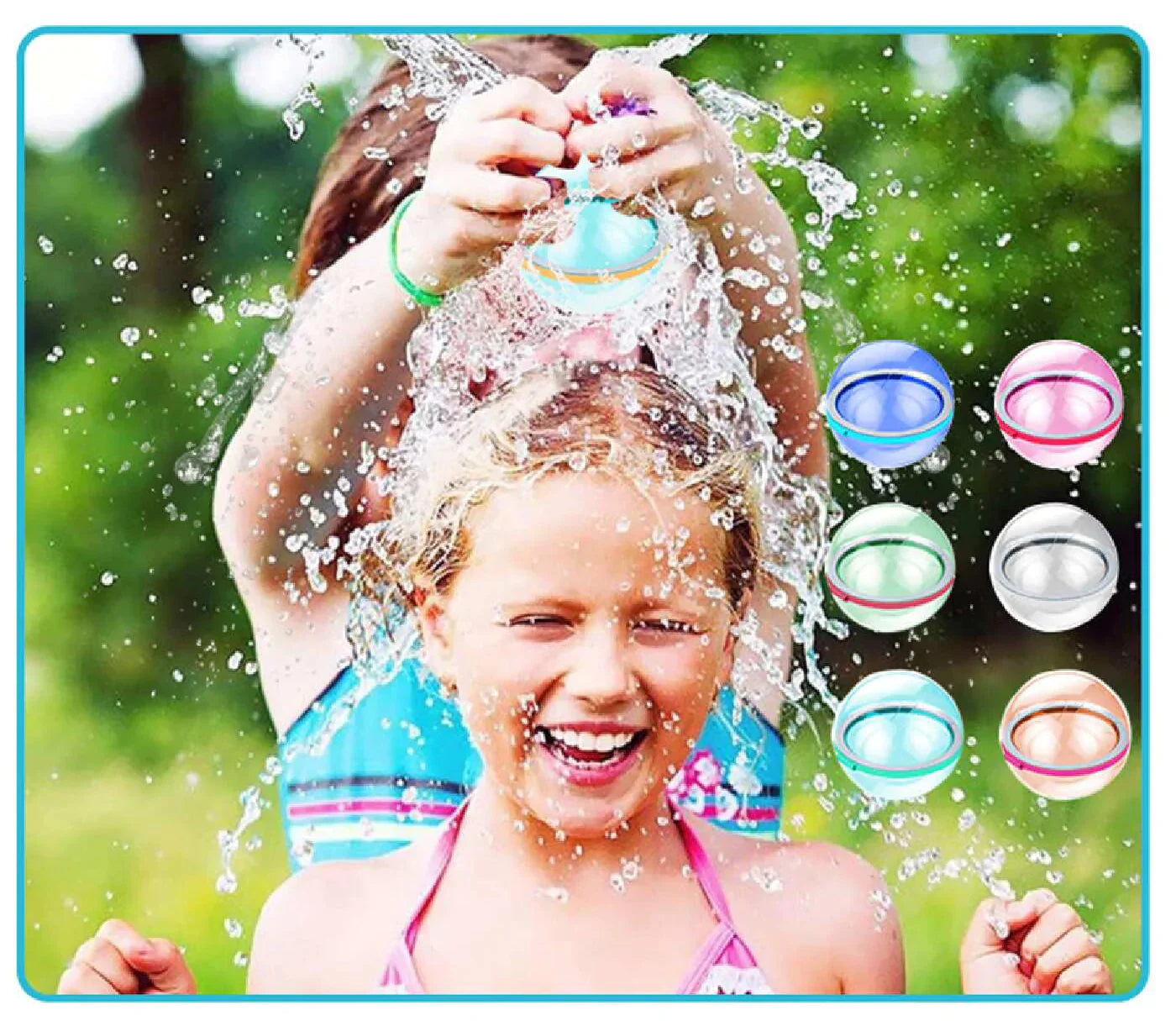 Wiederverwendbare Wasserballons | 2+3 GRATIS!