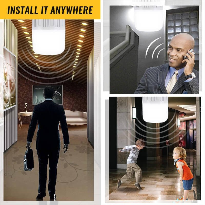 Automatische LED-Lampe mit Bewegungssensor