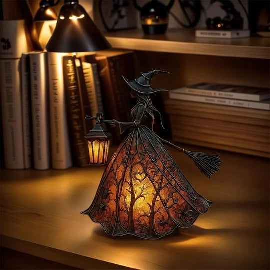 SpookyGlow – Halloween-Hexenlaterne