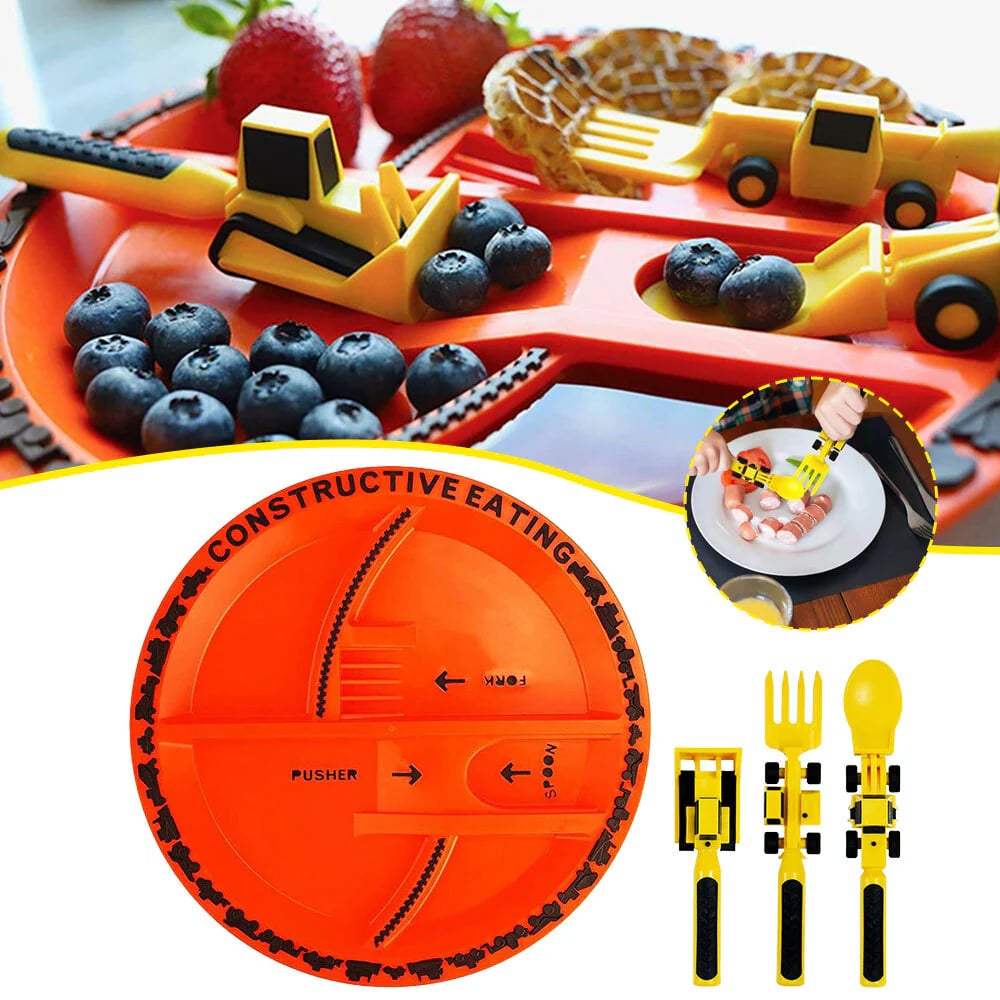LittleBuilders – Konstruktives Essens-Set für Kinder