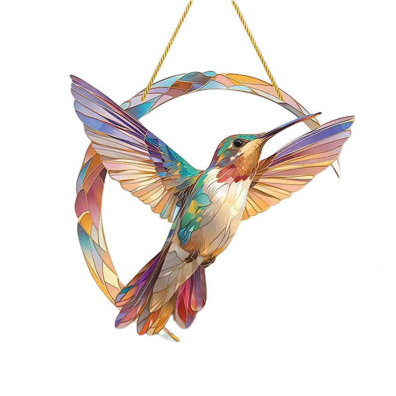 Acryl-Kolibri-Anhänger