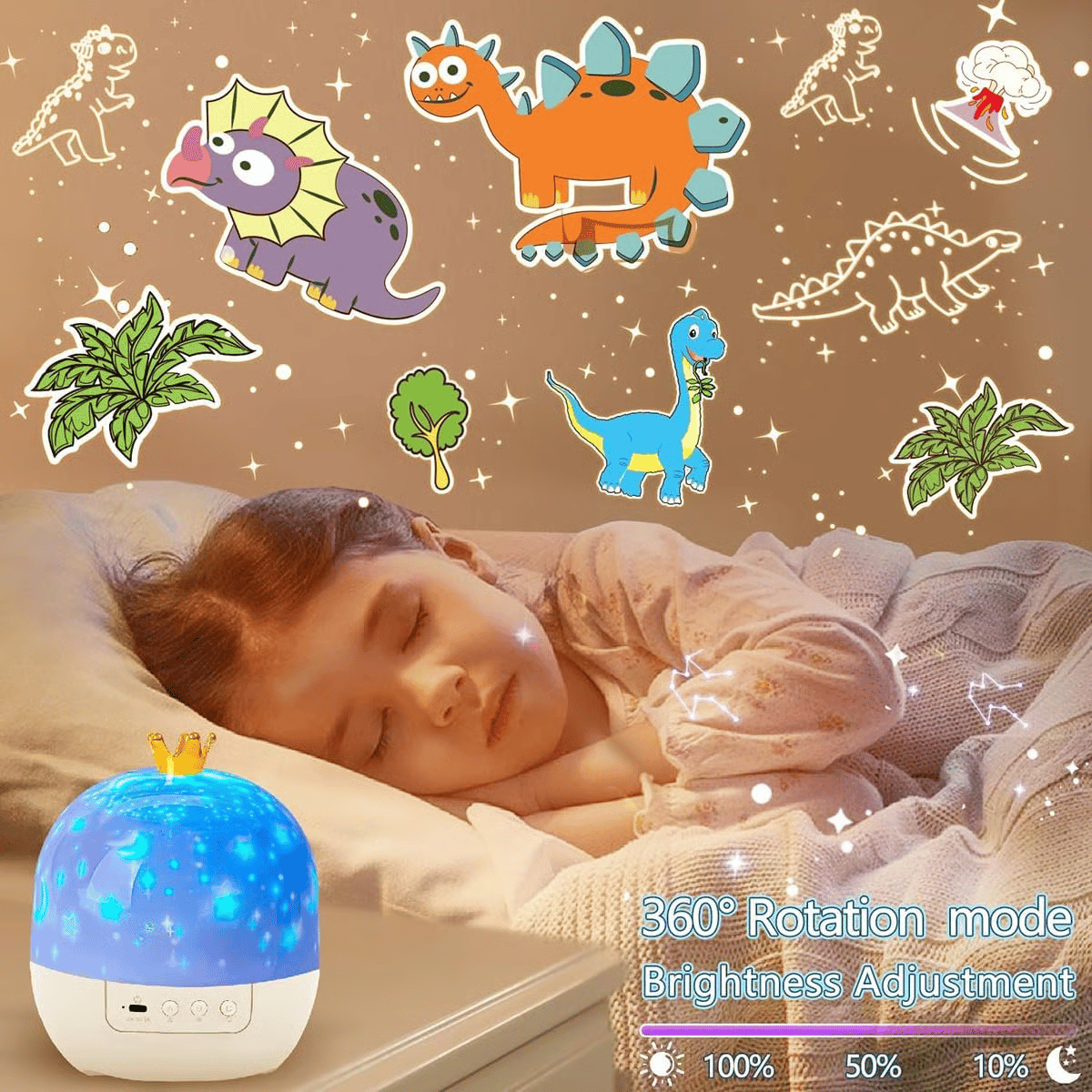 LumiKids – Projektor Nachtlicht für Kinder