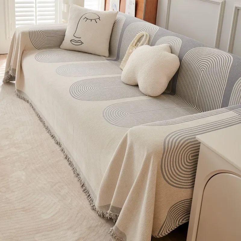 Nordische Sofa-Decken