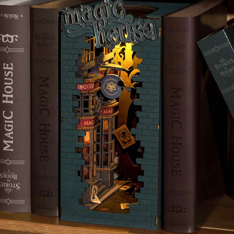FantasyBookScape - Verwandeln Sie Ihr Regal in eine Miniatur-Welt | 50% RABATT