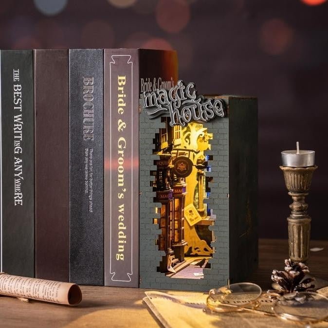 FantasyBookScape - Verwandeln Sie Ihr Regal in eine Miniatur-Welt | 50% RABATT