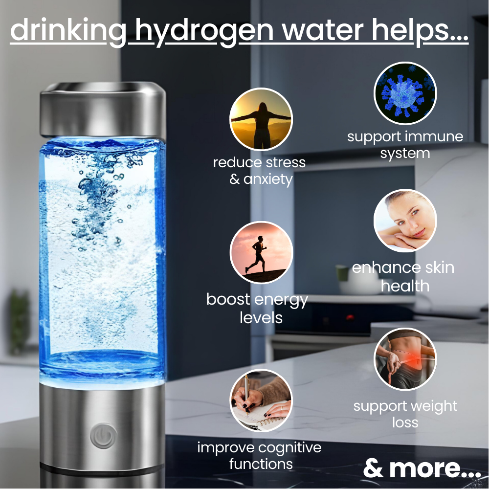 HydroBoost - Generator Wasserflaschen | 50% RABATT